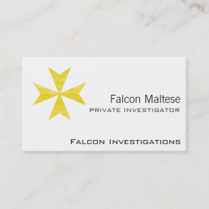 Carte De Visite Croix maltaise