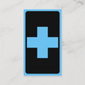 Carte De Visite croix médicale de mod (Dos)