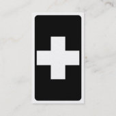 Carte De Visite croix médicale de mod (Dos)