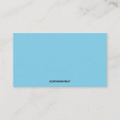 Carte De Visite Croix modifiable dans les nuages Chef de l'église (Dos)