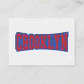 CARTE DE VISITE CROOKLYN, NYC (Dos)