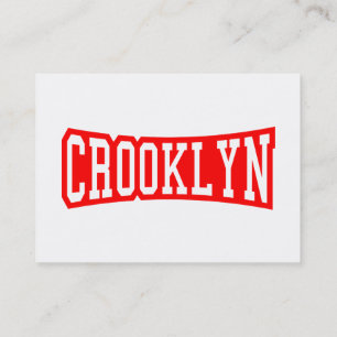CARTE DE VISITE CROOKLYN, NYC