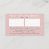 Carte De Visite Croquis de massage relaxant (Dos)