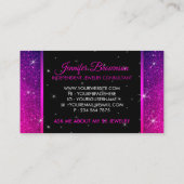 Carte De Visite Crown Diamond Violet (Dos)