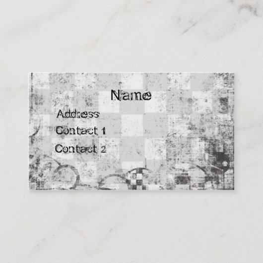 Carte De Visite Cru (Devant)