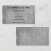 Carte De Visite Cru (Devant / Derrière)