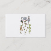 Carte De Visite Cru de chicorée botanique (Dos)