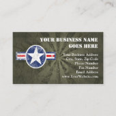 Carte De Visite Cru de corps d'air d'armée (Devant)