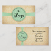 Carte De Visite Cru de mode (Devant / Derrière)