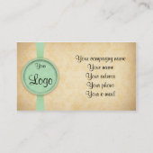 Carte De Visite Cru de mode (Dos)