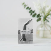 Carte De Visite Cru de pose de Headstand de yoga (Debout devant)