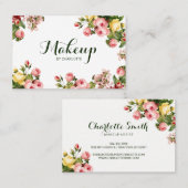 Carte De Visite Cru floral (Devant / Derrière)
