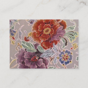 Carte De Visite Cru floral