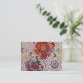 Carte De Visite Cru floral (Debout devant)