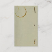 Carte De Visite Cru II de scénario (Dos)