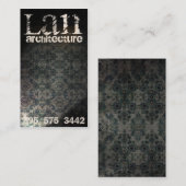 Carte De Visite Cru moderne (Devant / Derrière)