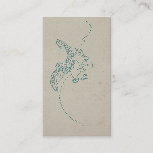 Carte De Visite Cru quand les porcs volent (Devant)