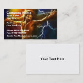 Carte De Visite Crucifixion 2 de Jésus (Devant / Derrière)