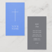 Carte De Visite Cruz (Devant / Derrière)