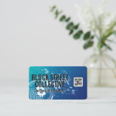 Carte De Visite Crypto | Technologie de chaîne de blocs (Debout devant)