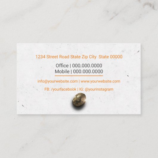 Carte De Visite CryptoCurrency Broker (Dos)