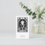 Carte De Visite Crystal Energy Healer (Debout devant)