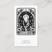 Carte De Visite Crystal Energy Healer (Devant)