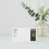 CARTE DE VISITE CRYSTAL INDICA SATIVA (Debout devant)