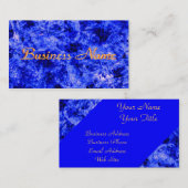 Carte De Visite Crystallié par Kenneth Yoncich (Devant / Derrière)