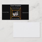 Carte De Visite Crystals Quartz - Crystals blancs (Devant / Derrière)