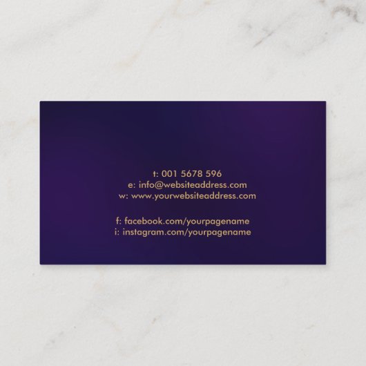 Carte De Visite Cube de Metatron en lotus (Dos)