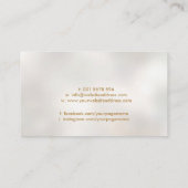 Carte De Visite Cube de Metatron en lotus (Dos)