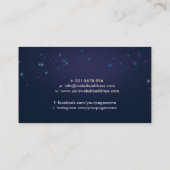 Carte De Visite Cube de Metatron - Géométrie sacrée (Dos)