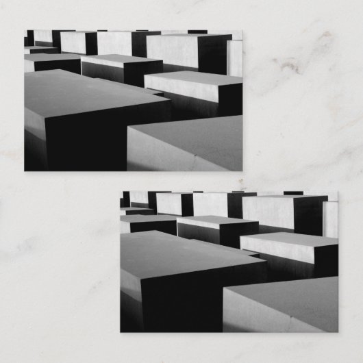Carte De Visite Cubes à Berlin (Devant / Derrière)