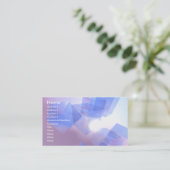 Carte De Visite Cubes frais (Debout devant)