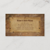 Carte De Visite Cuir (Dos)