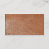 Carte De Visite Cuir âgé par Kokopelli métallique (Dos)