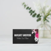 Carte De Visite Cuir | Artistique brossé coloré (Debout devant)