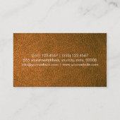 Carte De Visite Cuir Brown (Dos)