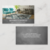 Carte De Visite Cuir | Intérieur (Devant / Derrière)