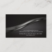 Carte De Visite Cuir | Lux Trim | Exécutif (Dos)