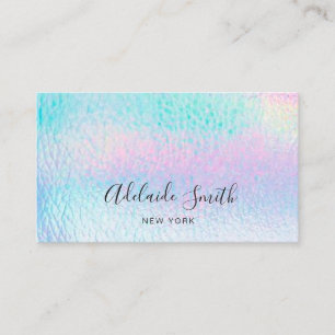 Carte De Visite cuir pastel