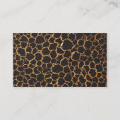 Carte De Visite Cuir rustique (Dos)