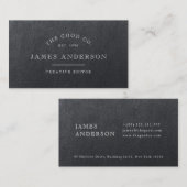 Carte De Visite Cuir vintage (Devant / Derrière)