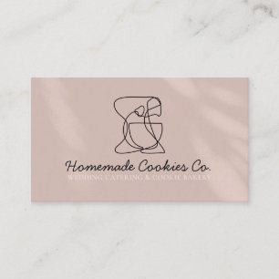Carte De Visite Cuiseur de boulangerie alimentaire fait maison Blu