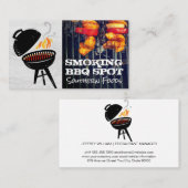 Carte De Visite Cuisine BBQ | Culinaire (Devant / Derrière)