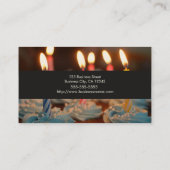 Carte De Visite Cuisine boulangerie Cupcake (Dos)