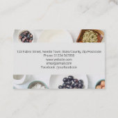 Carte De Visite Cuisine Chef Restauration (Dos)