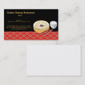 Carte De Visite Cuisine chinoise (Devant / Derrière)