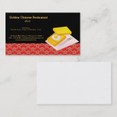 Carte De Visite Cuisine chinoise (Devant / Derrière)